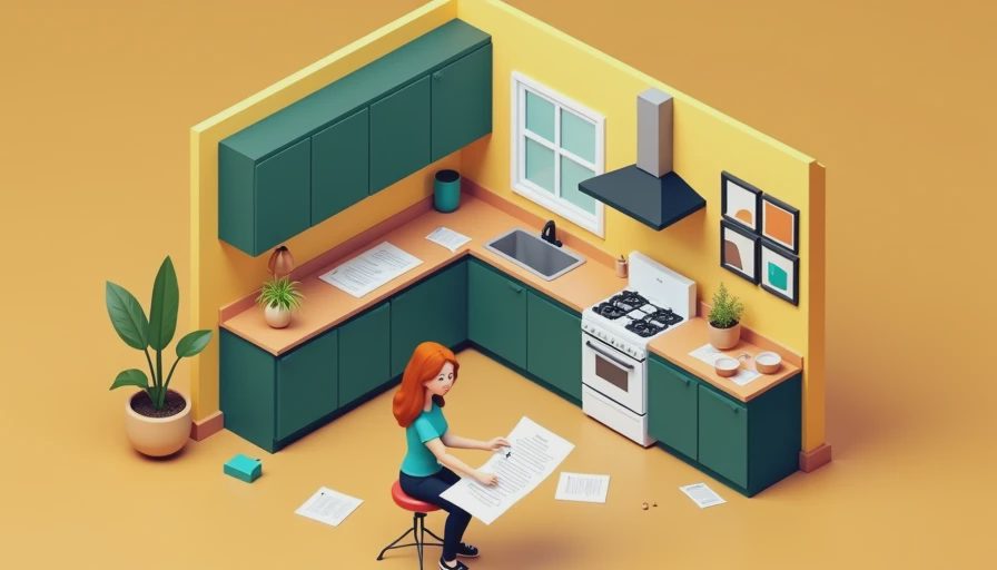 Illustration for kitchen renovation costs