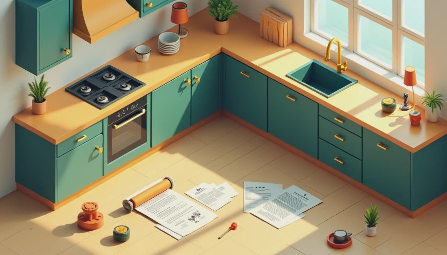 Visual context for kitchen renovation costs